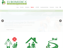 Tablet Screenshot of euromedica-assistance.com